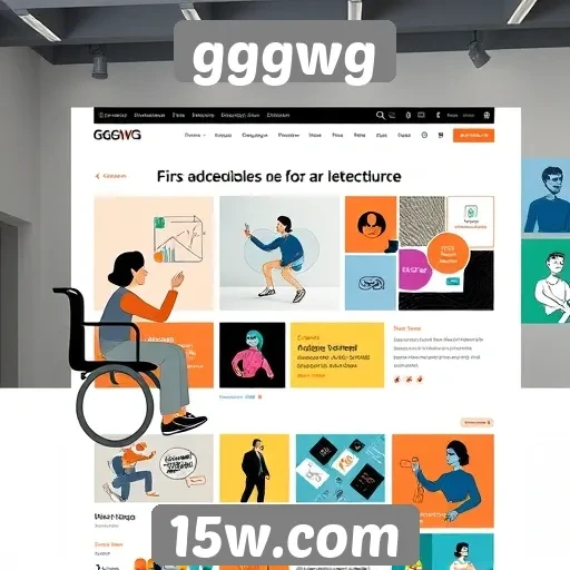 Acessibilidade e inclusão no site gggwg